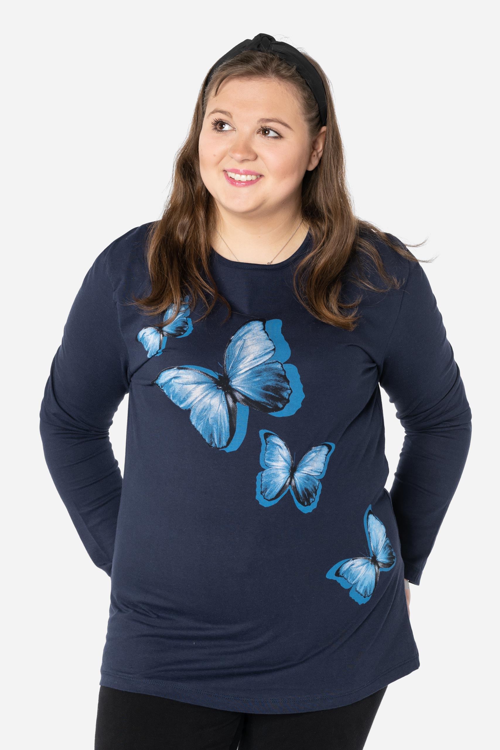 Bluzka Damska Koszulka z Długim Rękawem 2014-3